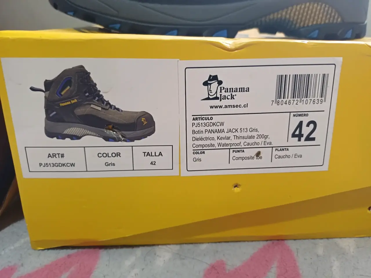 Botas trekking/trabajo Panama Jack - miniatura 3
