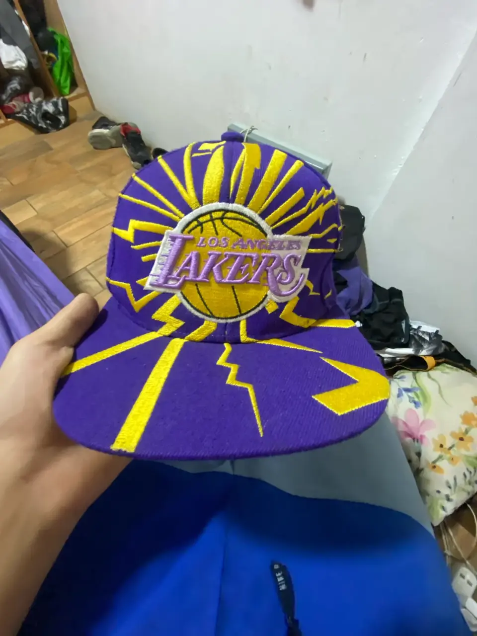 Gorra Los Angeles Lakers morada - miniatura 1