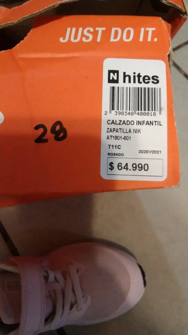 Zapatillas de niña  color rosa,marca Nike - miniatura 3