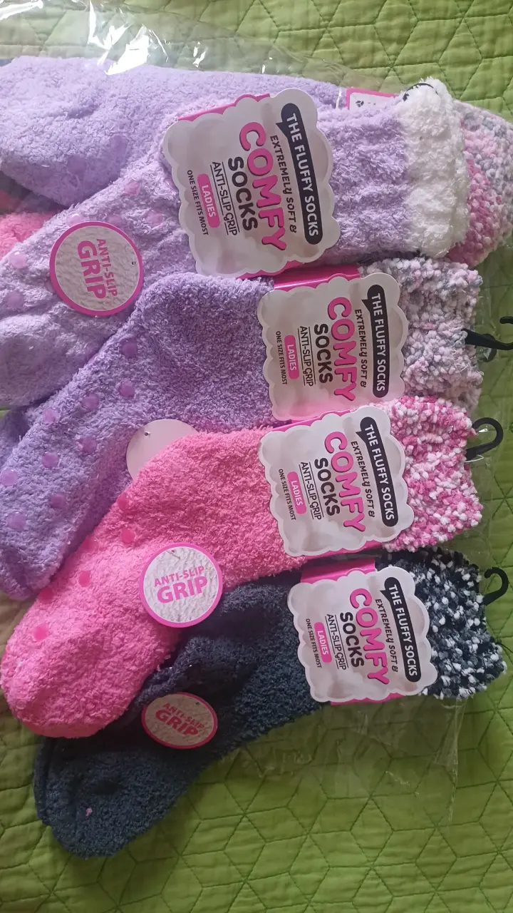Calcetines Sherpa antideslizantes niñas - miniatura 2