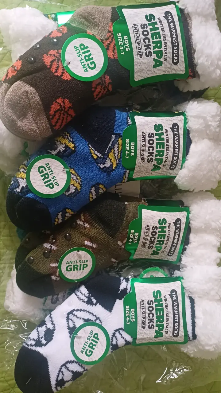 Calcetines Sherpa antideslizantes niñas - miniatura 5