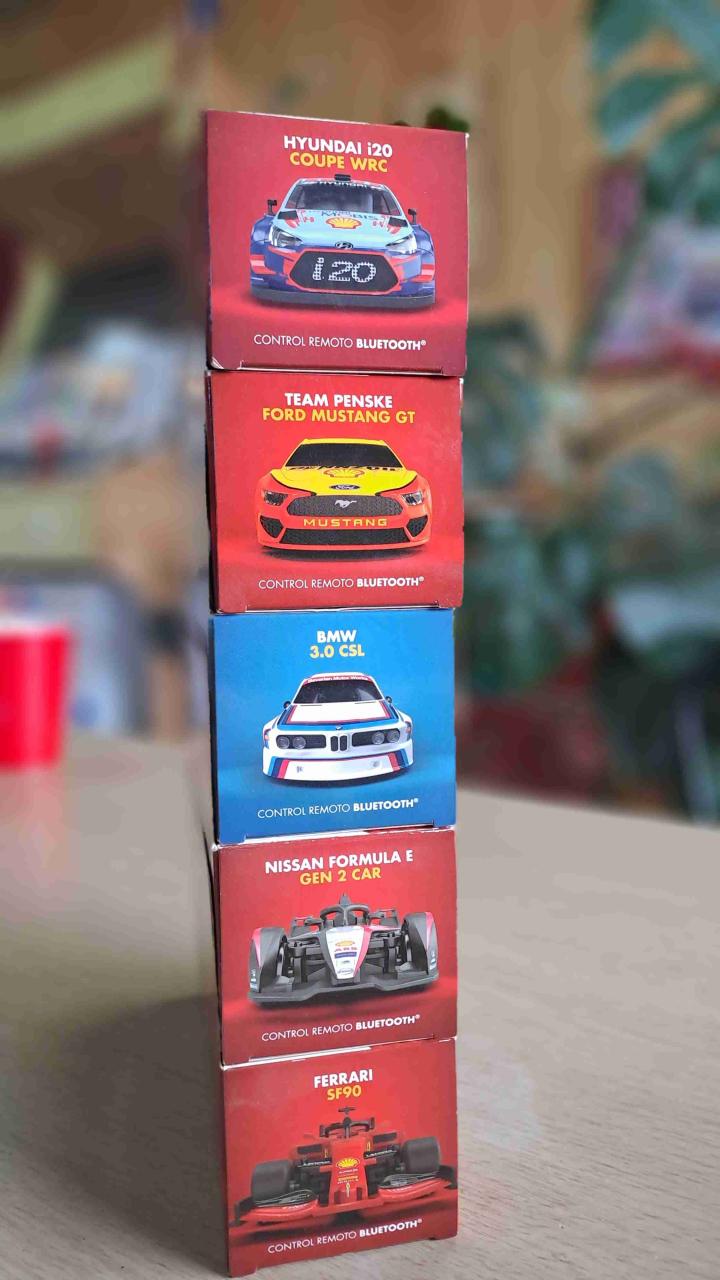 Set de autos colección Shell Motorsport - miniatura 2