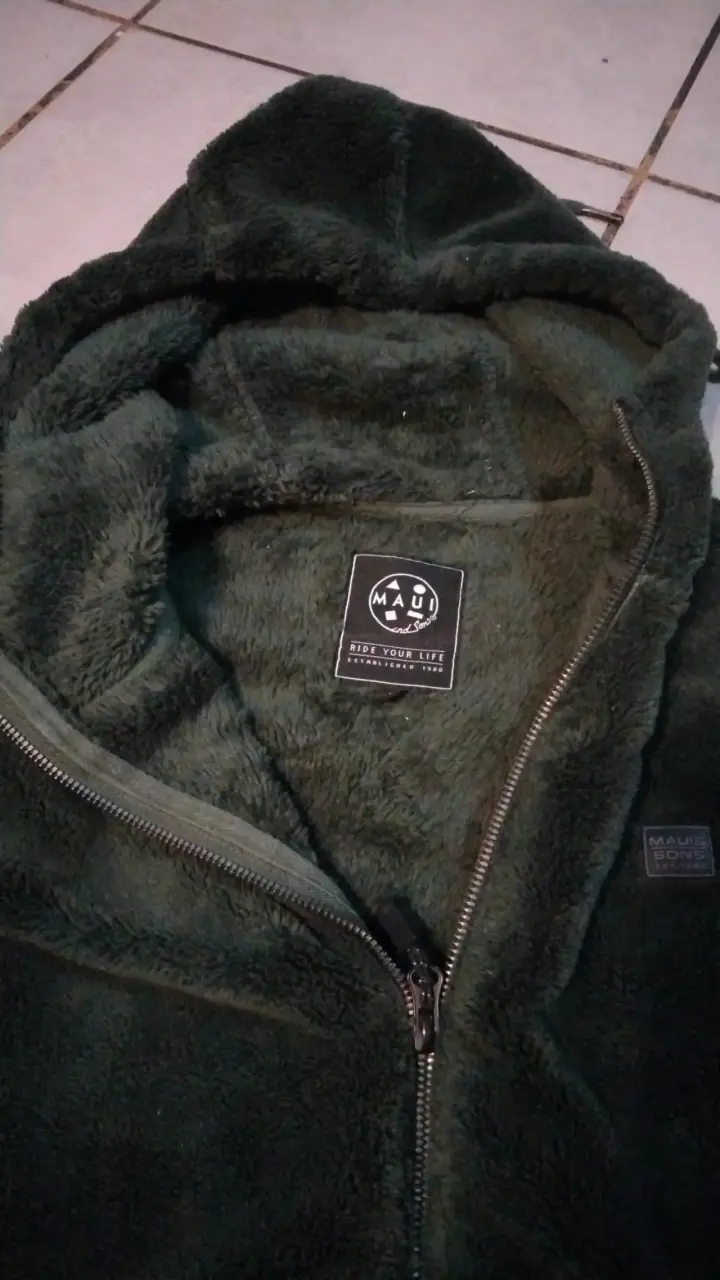 Chaqueta de polar verde Maui - miniatura 2