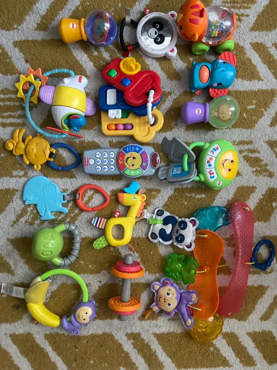 Lote de juguetes para bebés