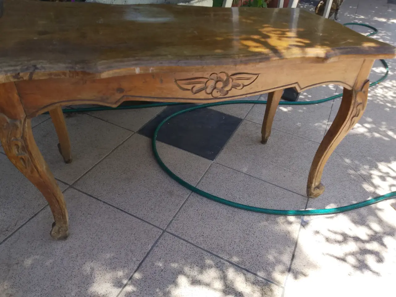 Mesa de centro vintage, estilo francés. Remodelada - miniatura 5