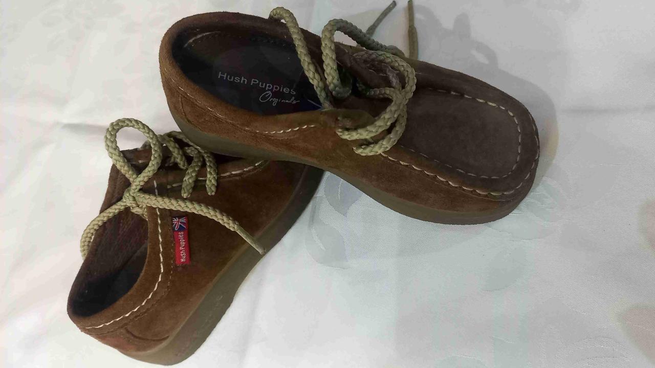 Zapatos Hush Puppies marrones - miniatura 1