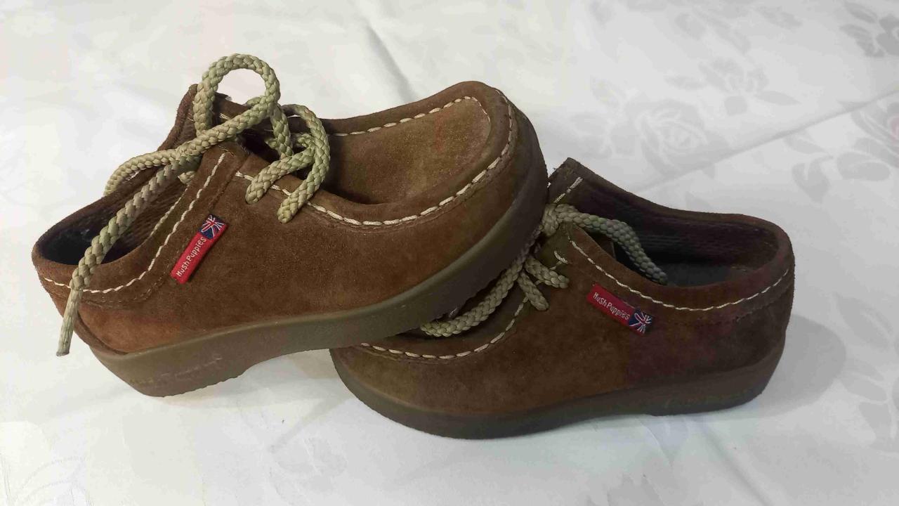 Zapatos Hush Puppies marrones - miniatura 3