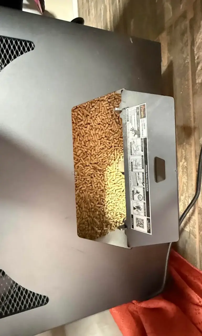 Estufa a pellet de acero - miniatura 4