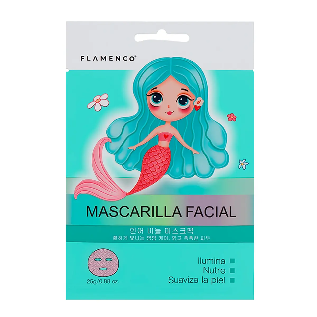 Mascarilla facial Flamenco - miniatura 1