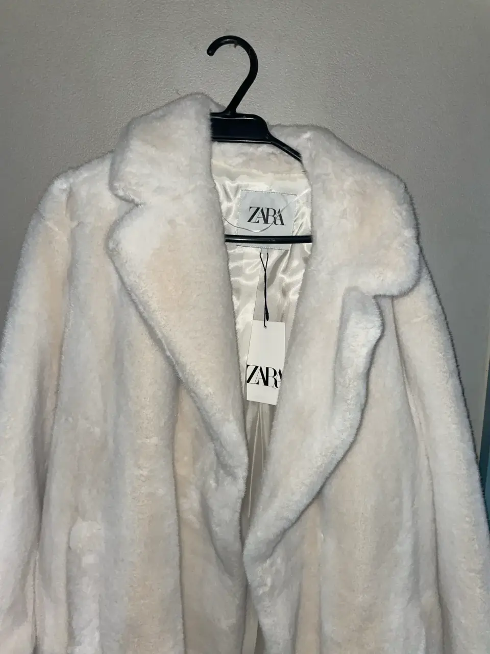 Abrigo blanco Zara - miniatura 1