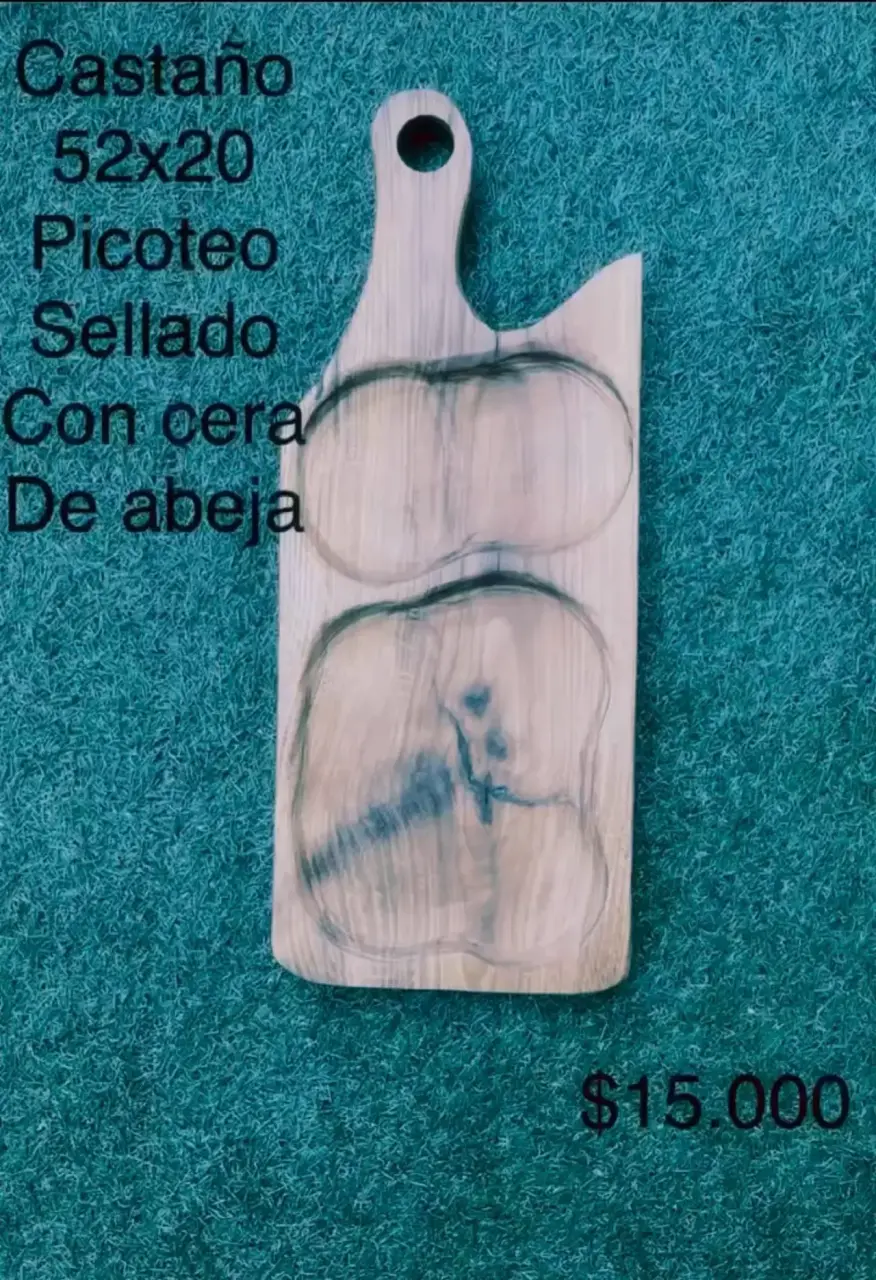 Tabla de castaño encerada - miniatura 2