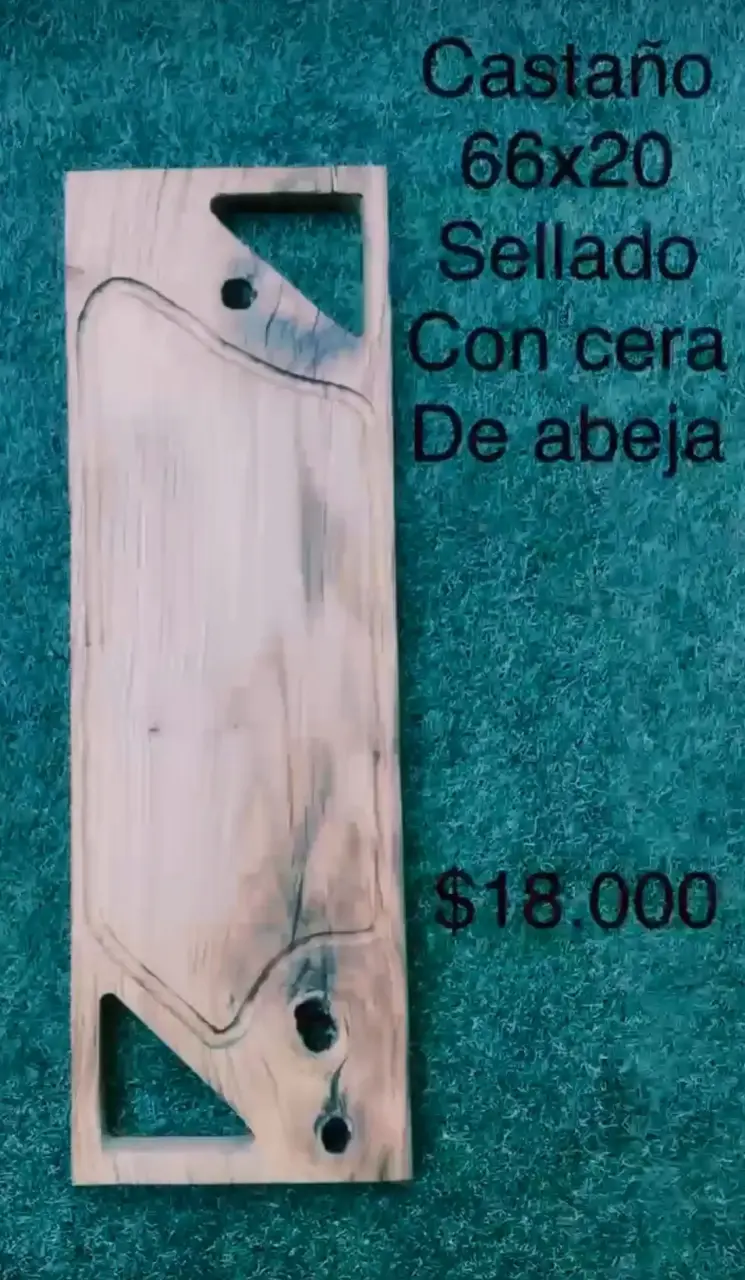 Tabla de castaño encerada - miniatura 3