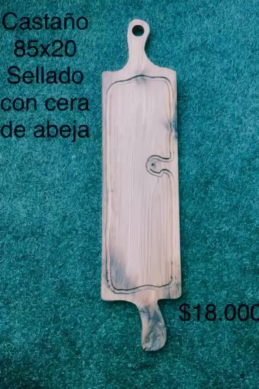 Tabla de castaño encerada - miniatura 6