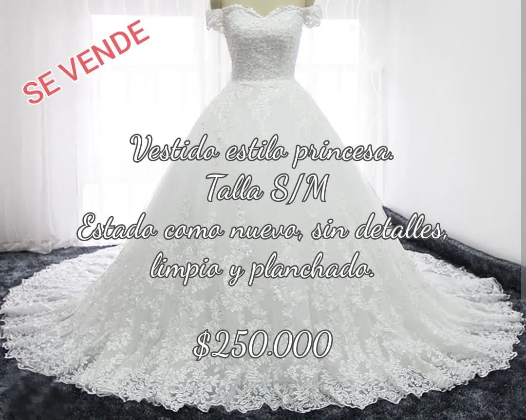 Vestido de novia estilo princesa - miniatura 1