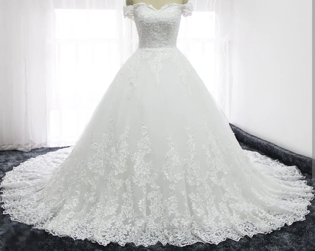 Vestido de novia estilo princesa - miniatura 2