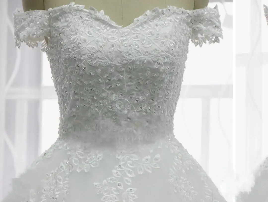 Vestido de novia estilo princesa - miniatura 4