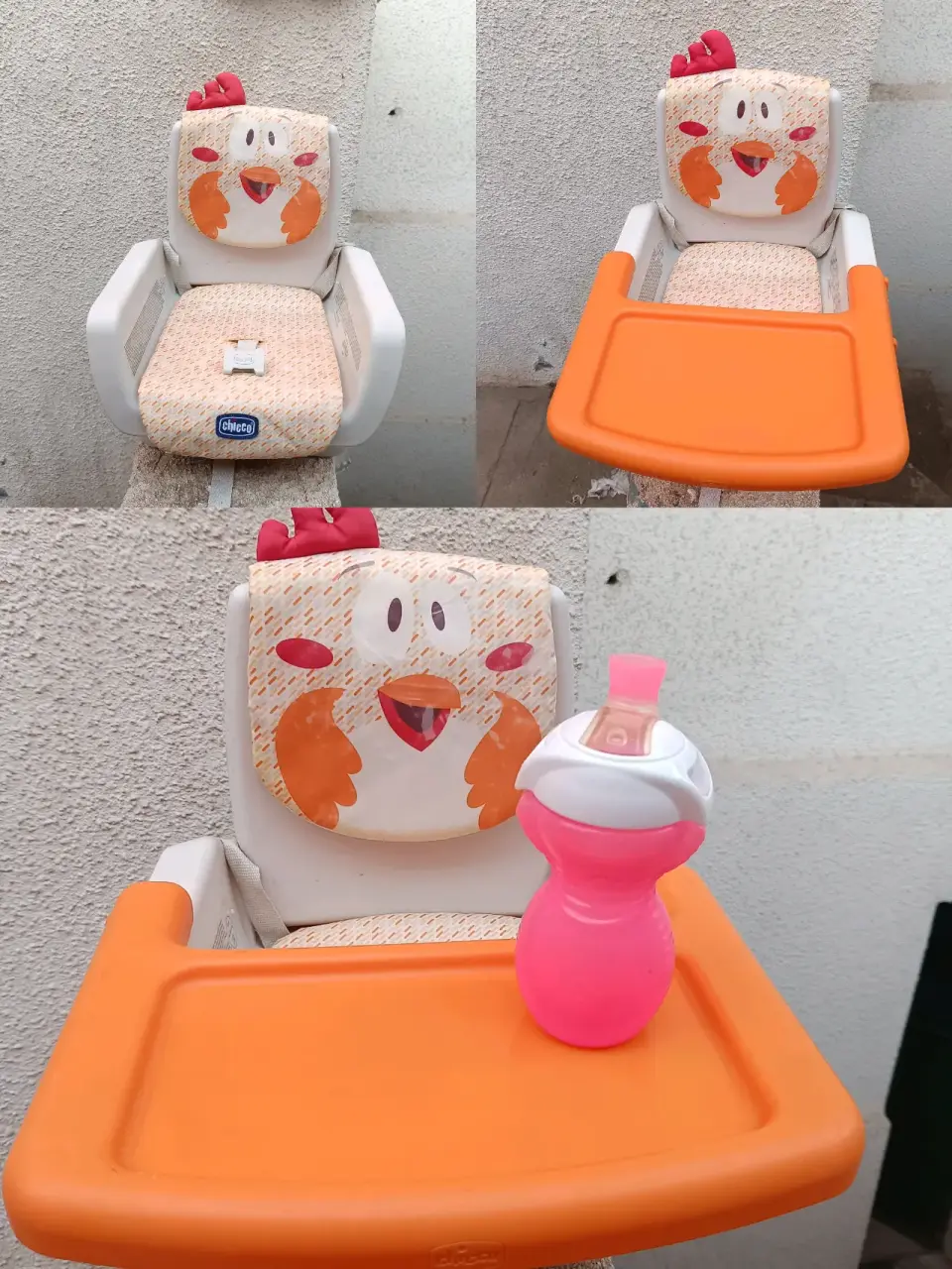 Asiento elevador infantil de pollo - miniatura 1
