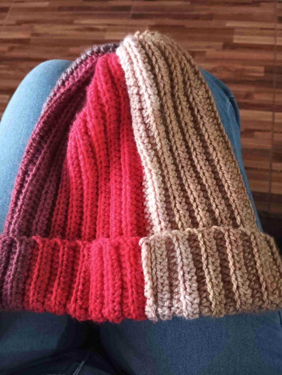 Gorro tejido multicolor - miniatura 1