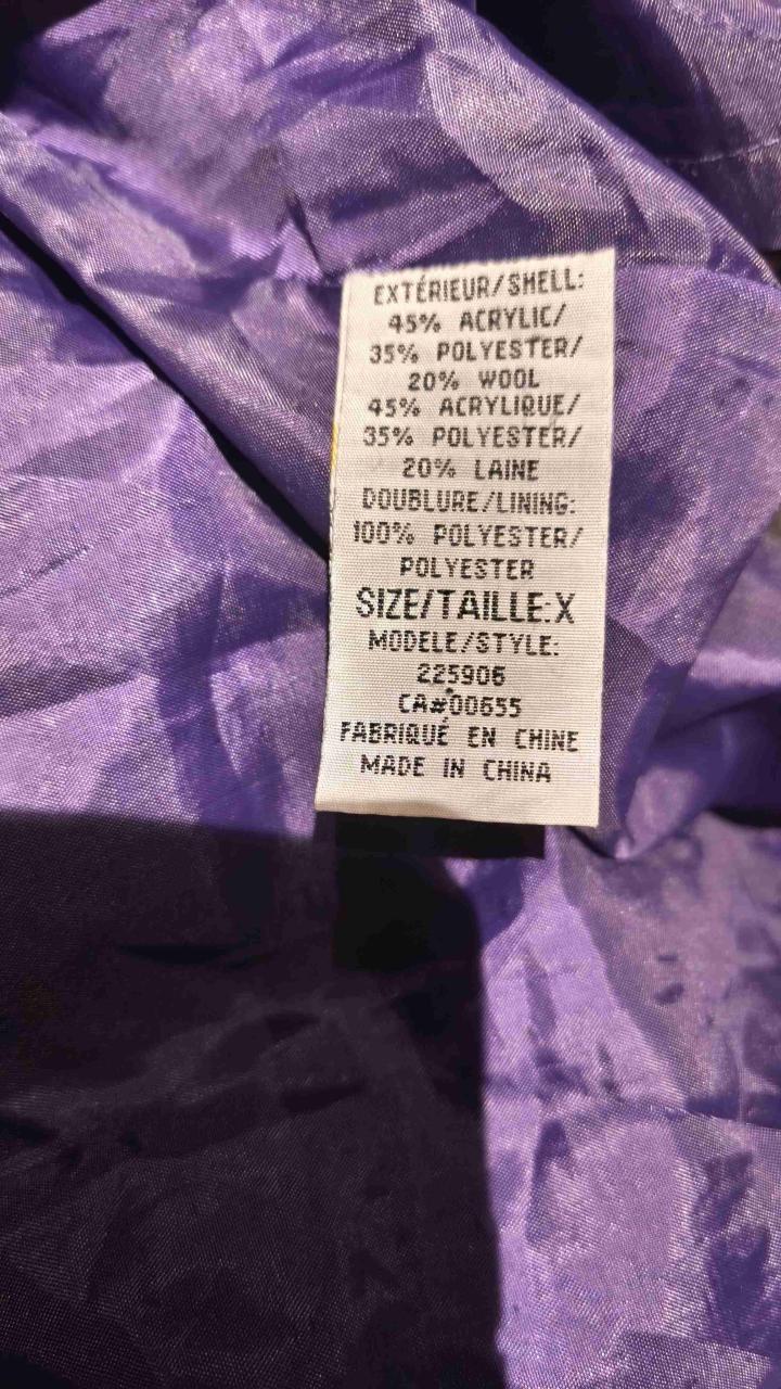Blazer morado de mujer - miniatura 2
