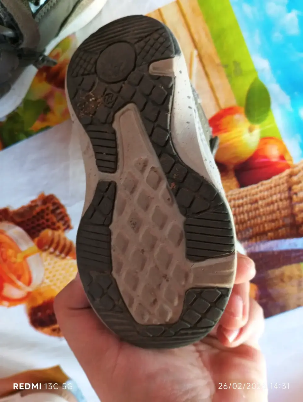Zapatos infantiles gris oscuros - miniatura 1