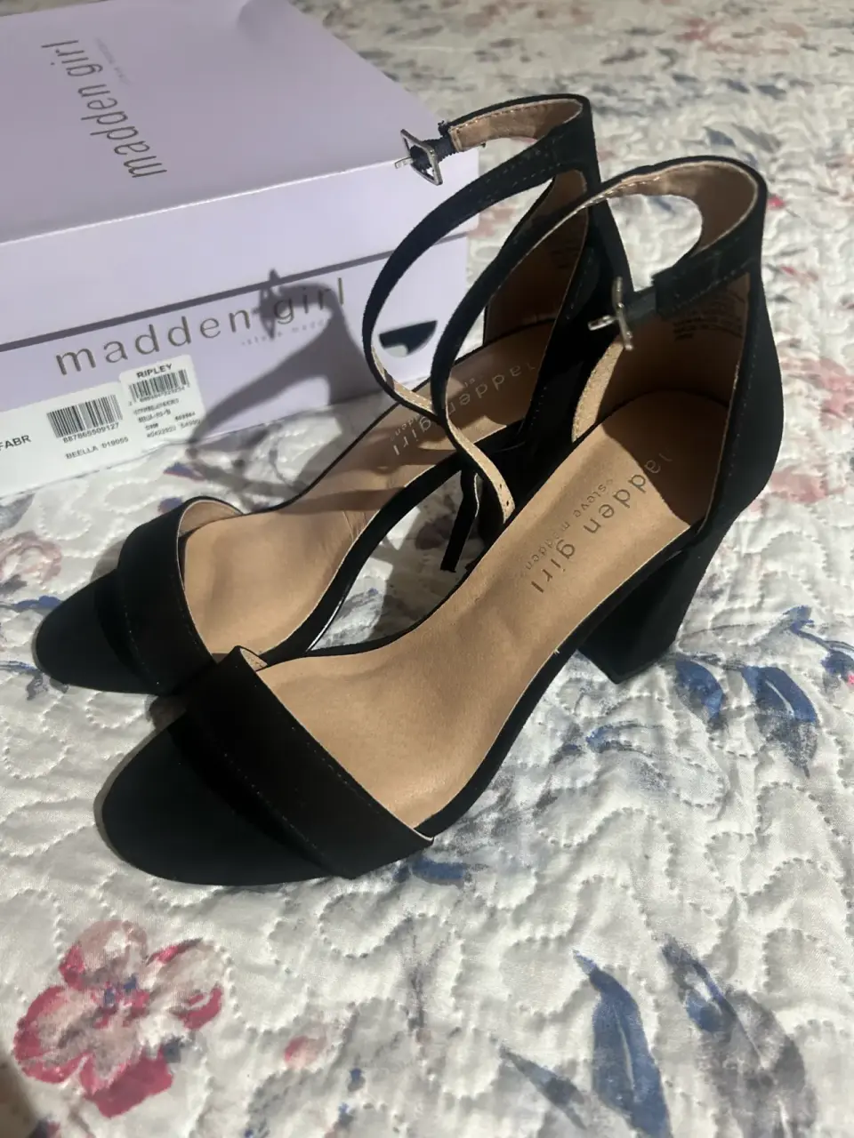 Tacones negros Steve Madden número 36 - miniatura 1