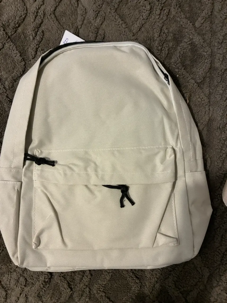 Mochila beige unisex - miniatura 1