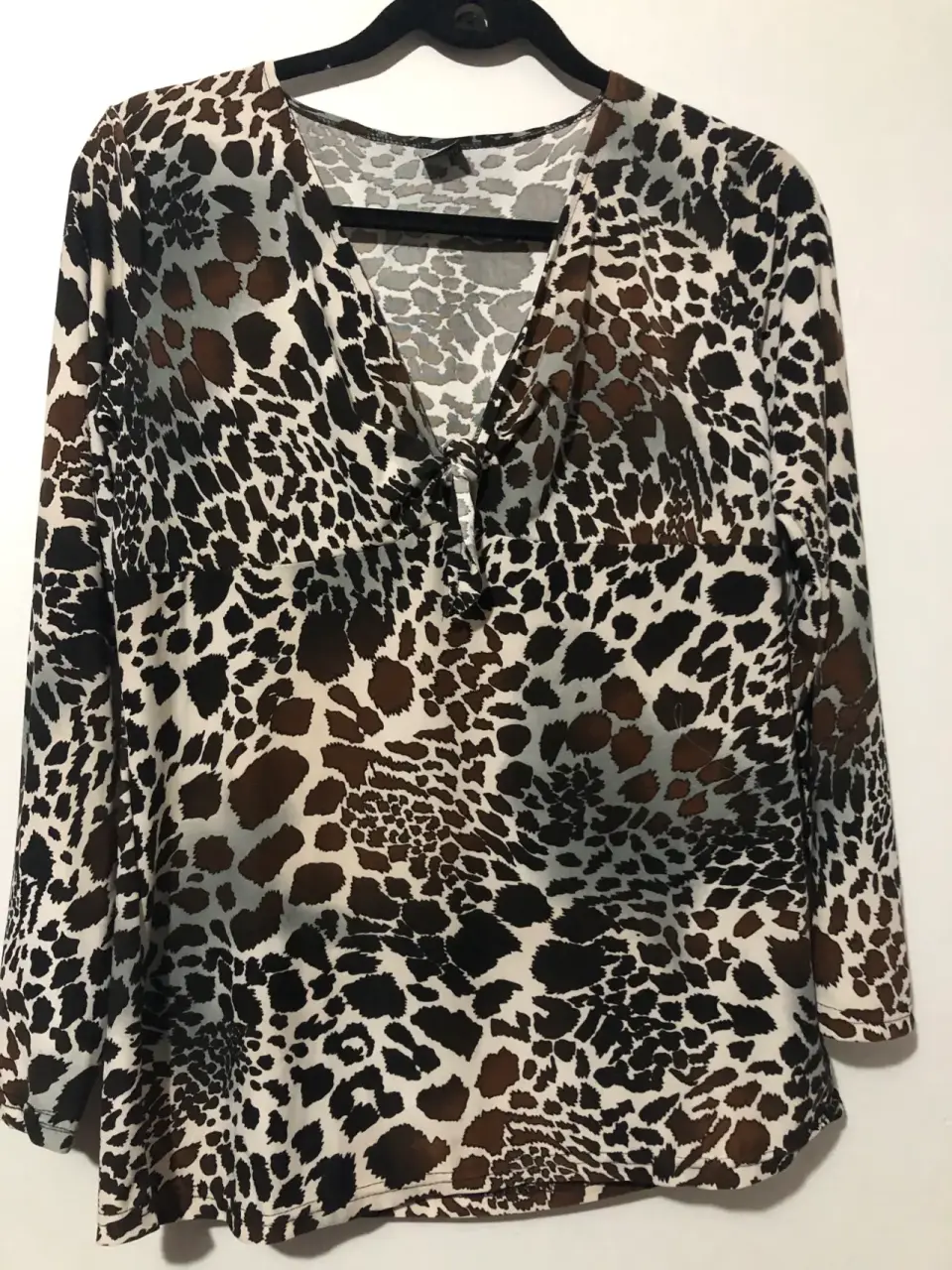 Blusa estampado animal print - miniatura 1