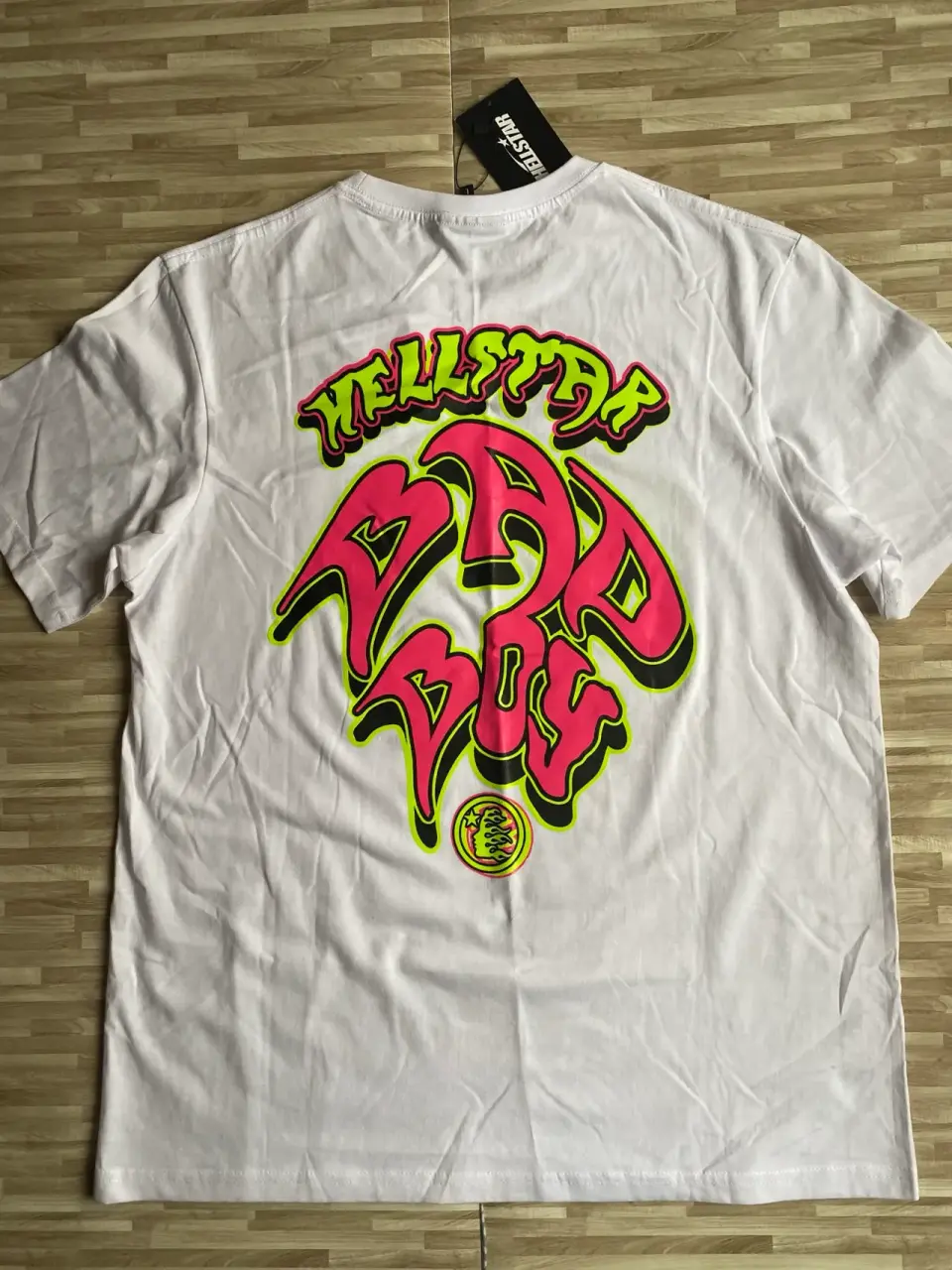 Polera blanca estampada Hellstar - miniatura 2