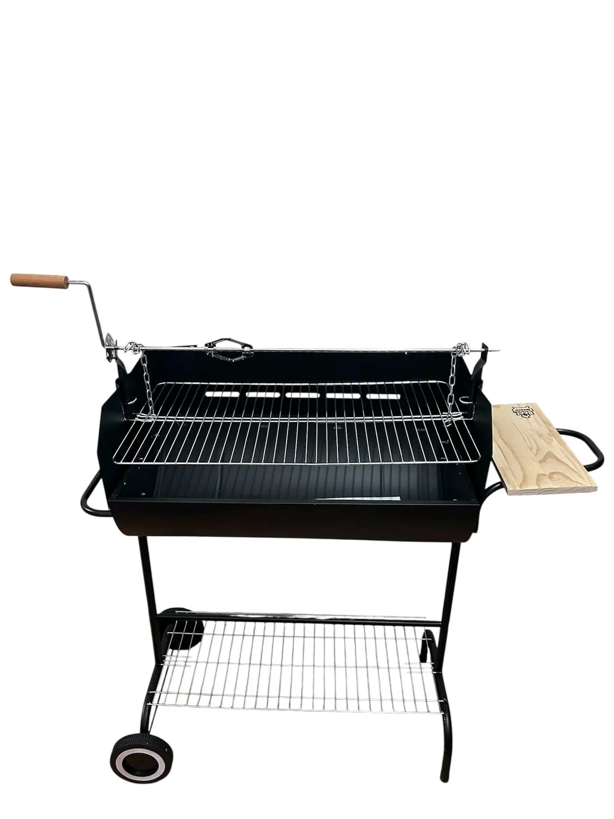 Parrilla metálica con ruedas - miniatura 1