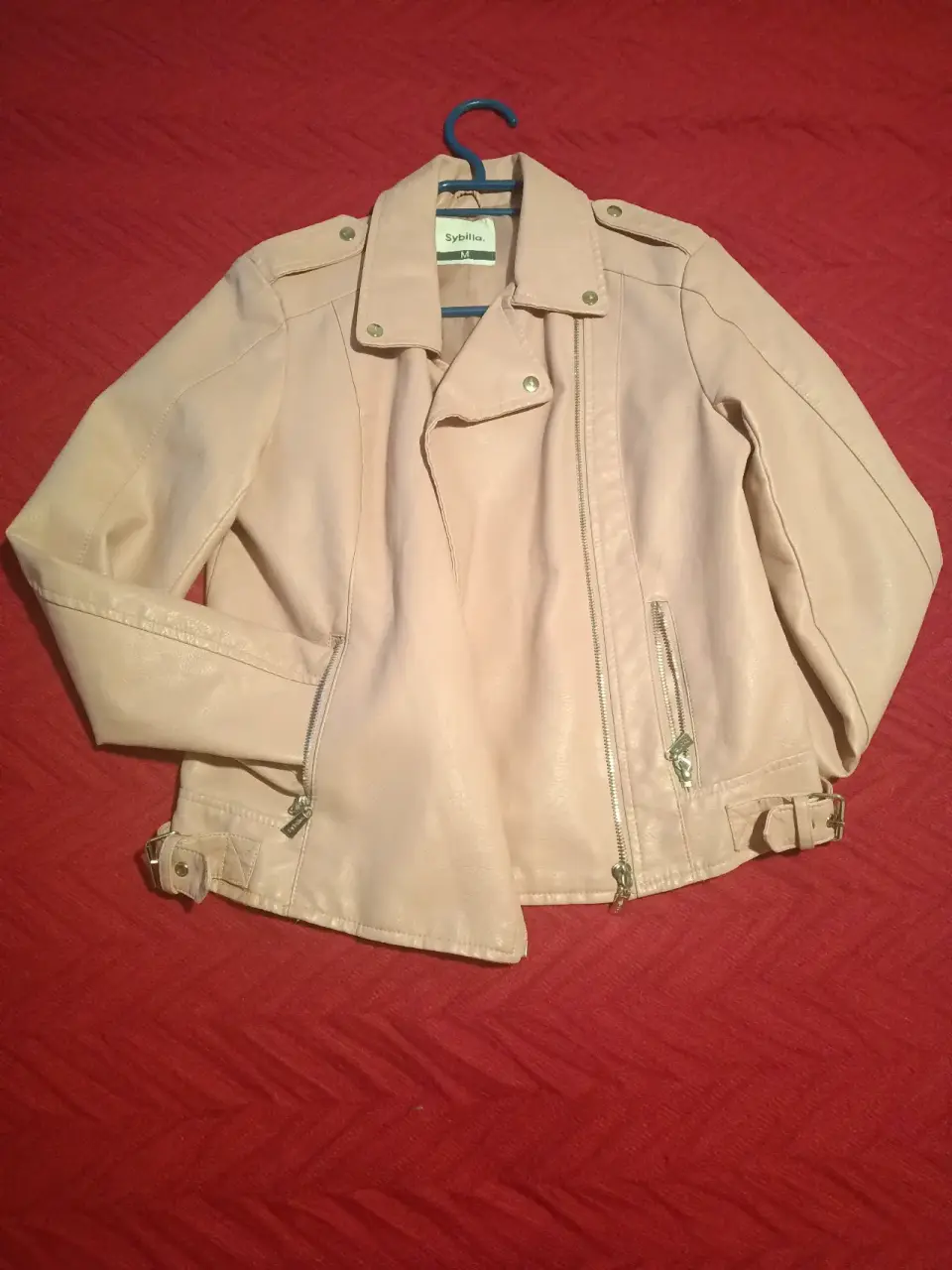Chaqueta beige de mujer - miniatura 1