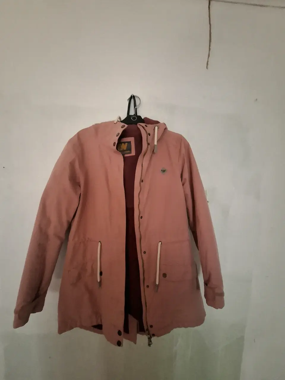Parka rosada con capucha weinbrenner - miniatura 2