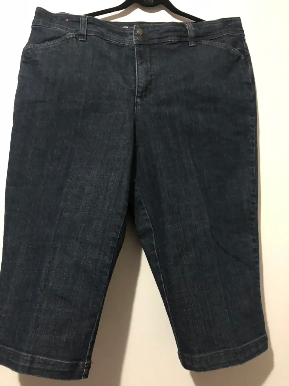 Pantalones cortos de mezclilla azul