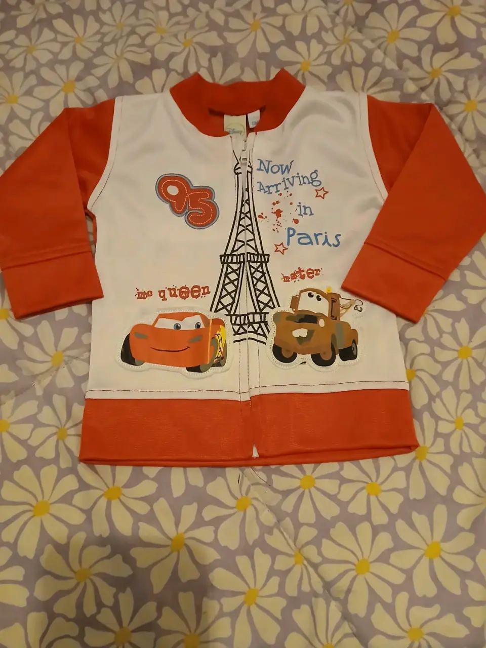 Polerón infantil Cars rojo