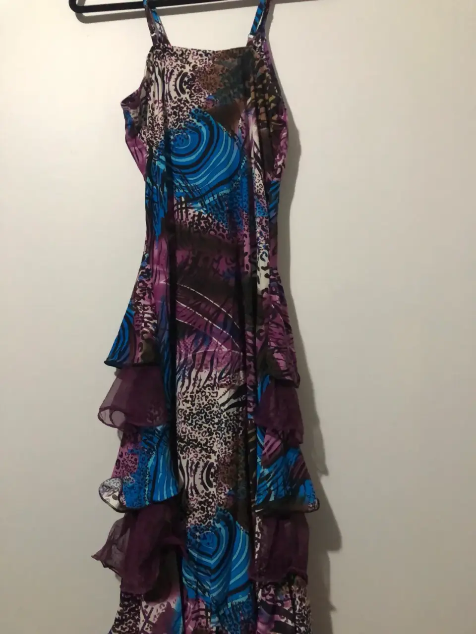 Vestido estampado multicolor