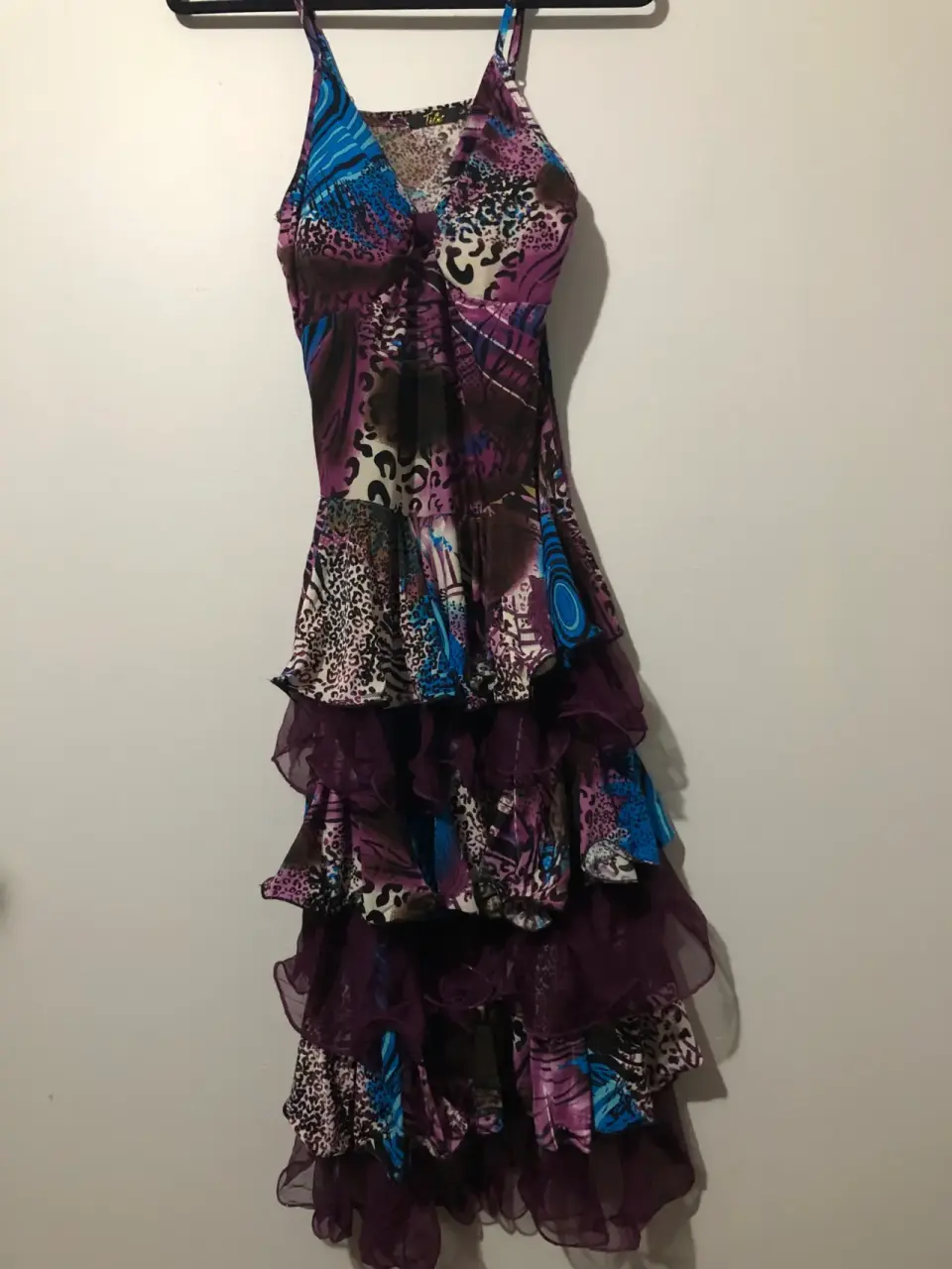 Vestido estampado multicolor - miniatura 2