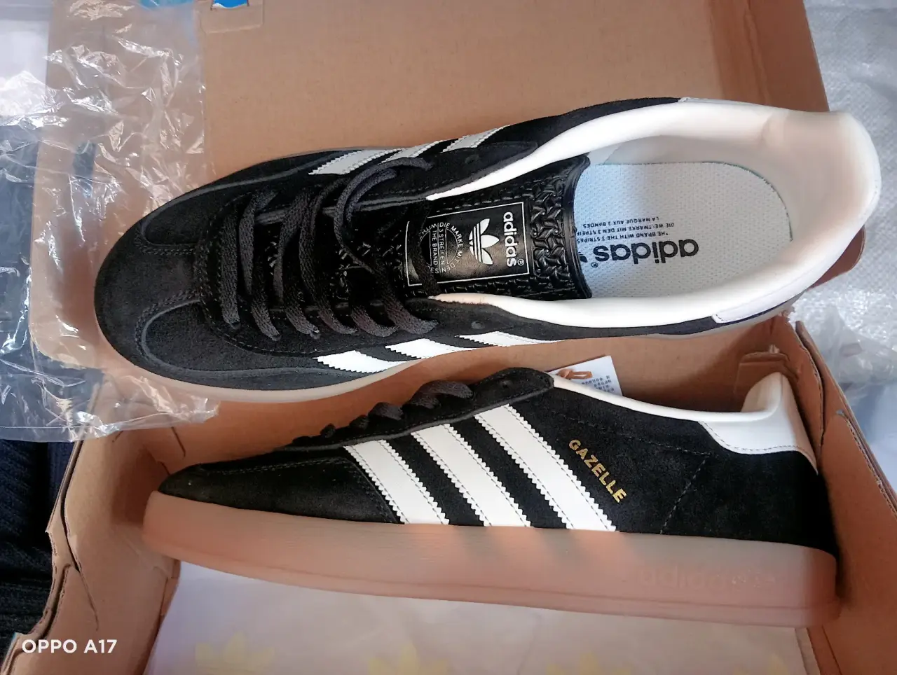 Zapatillas Adidas Gazelle negras