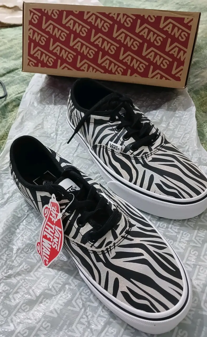 Zapatillas Vans estampado cebra - miniatura 1