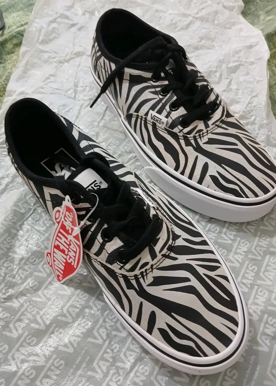 Zapatillas Vans estampado cebra - miniatura 2