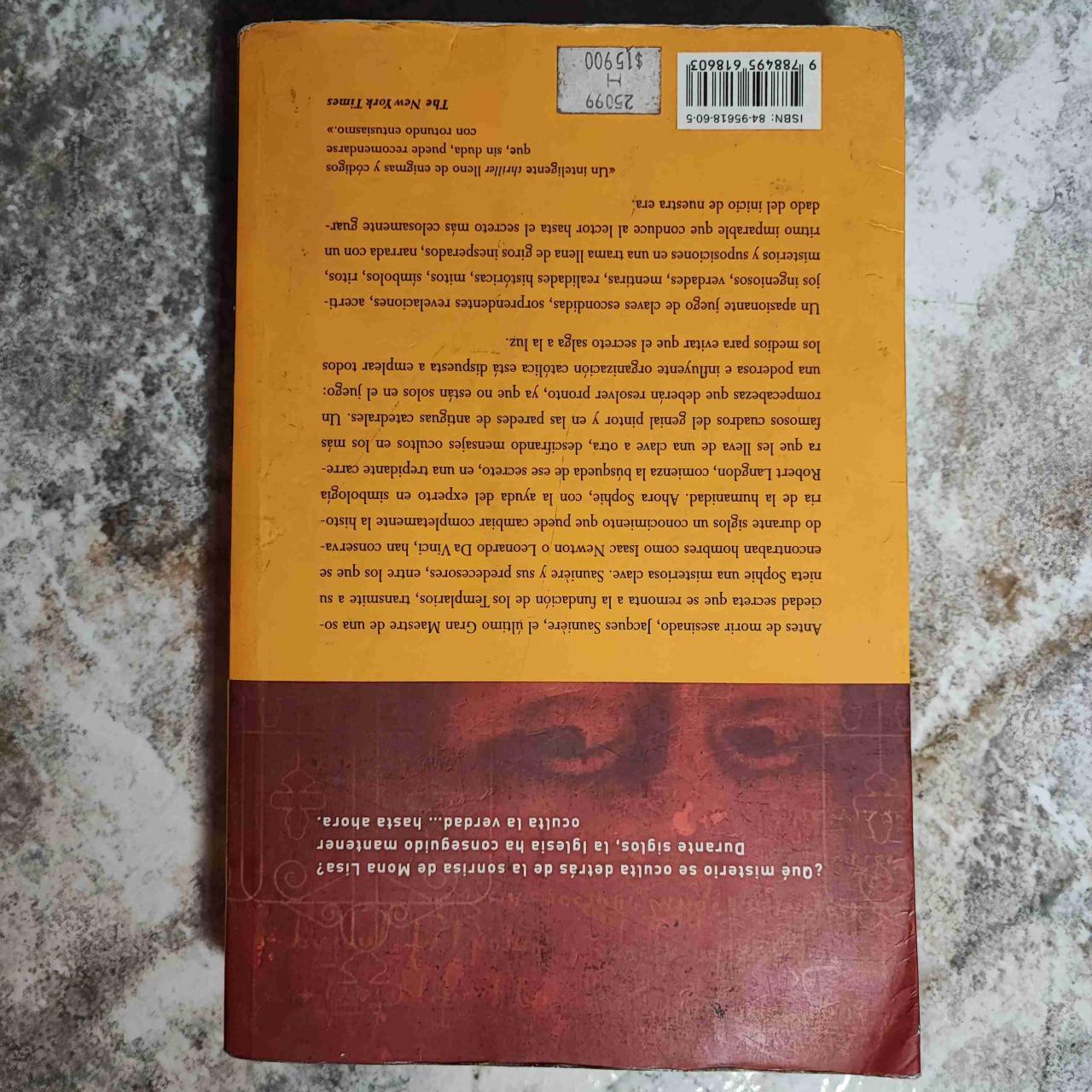 Libro 'El Código Da Vinci' tapa blanda - miniatura 2