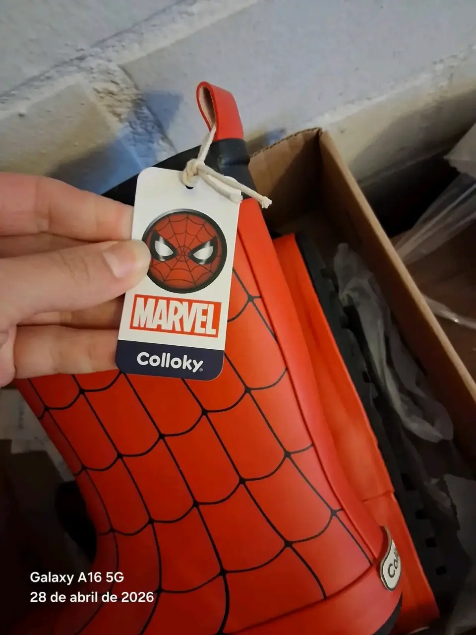 Botas de lluvia Spider-Man - miniatura 2