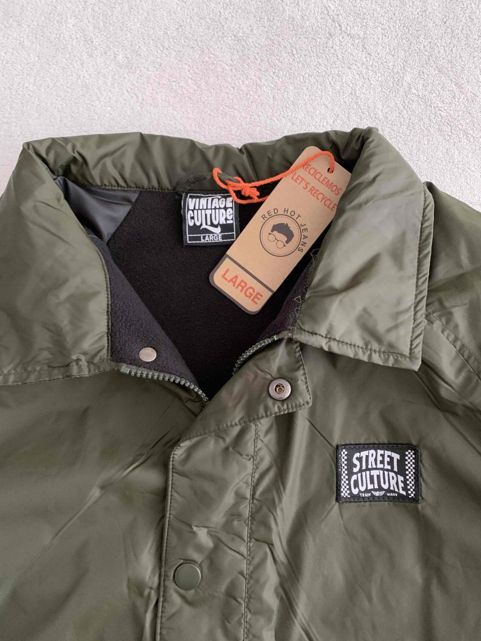 Chaqueta verde Street Culture Nueva c/ etiqueta TL - miniatura 2