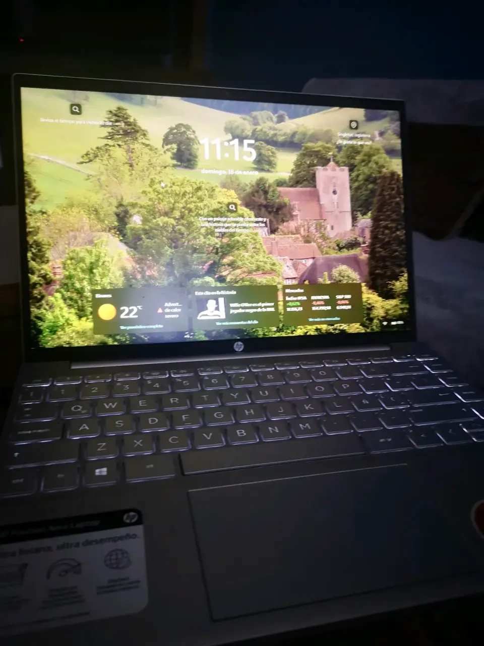 Laptop hp pavilion - miniatura 1