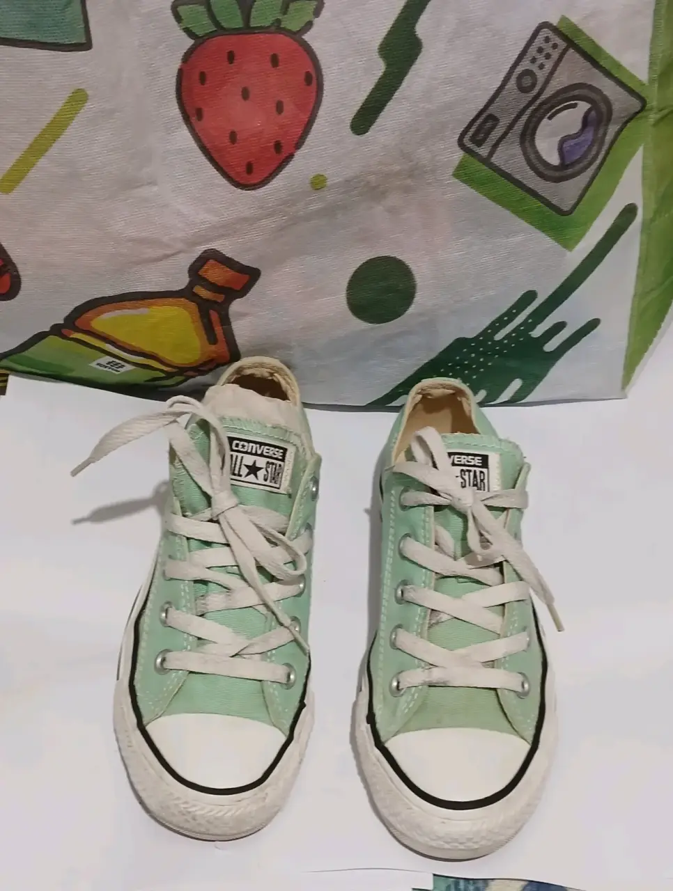 Zapatillas Converse verde menta - miniatura 1