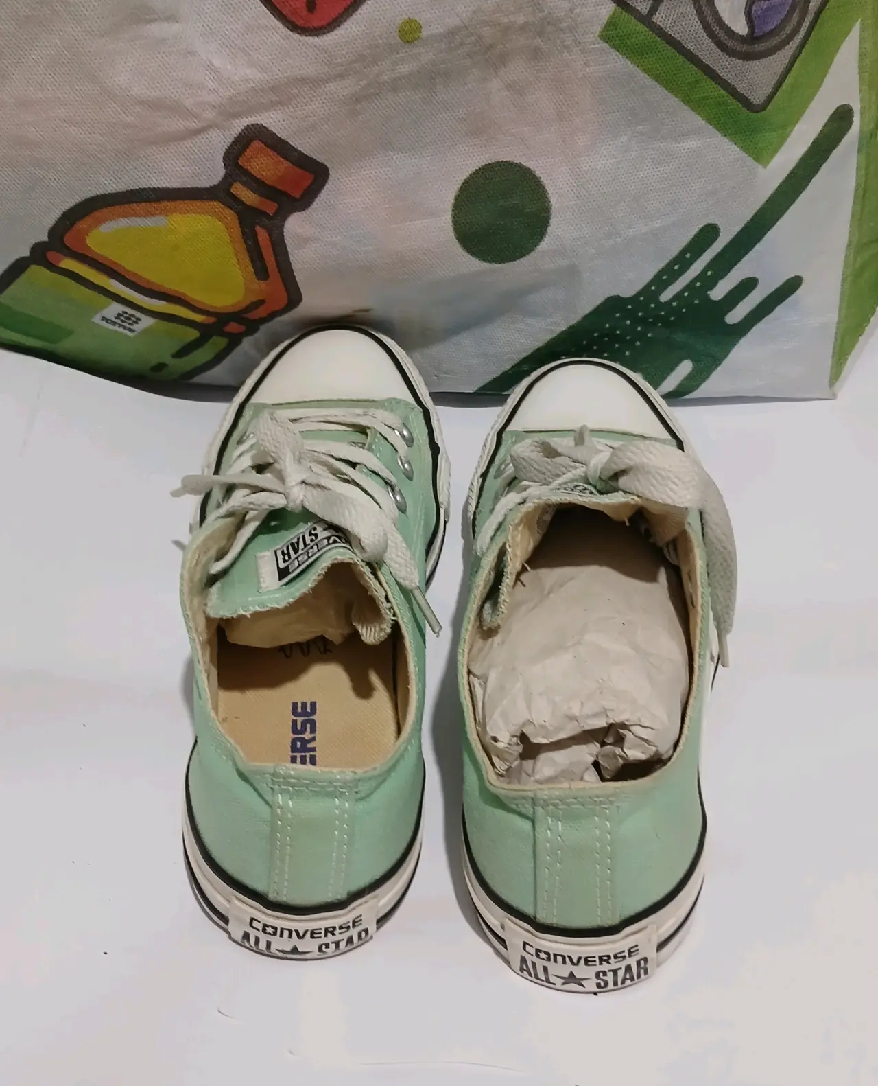 Zapatillas Converse verde menta - miniatura 2