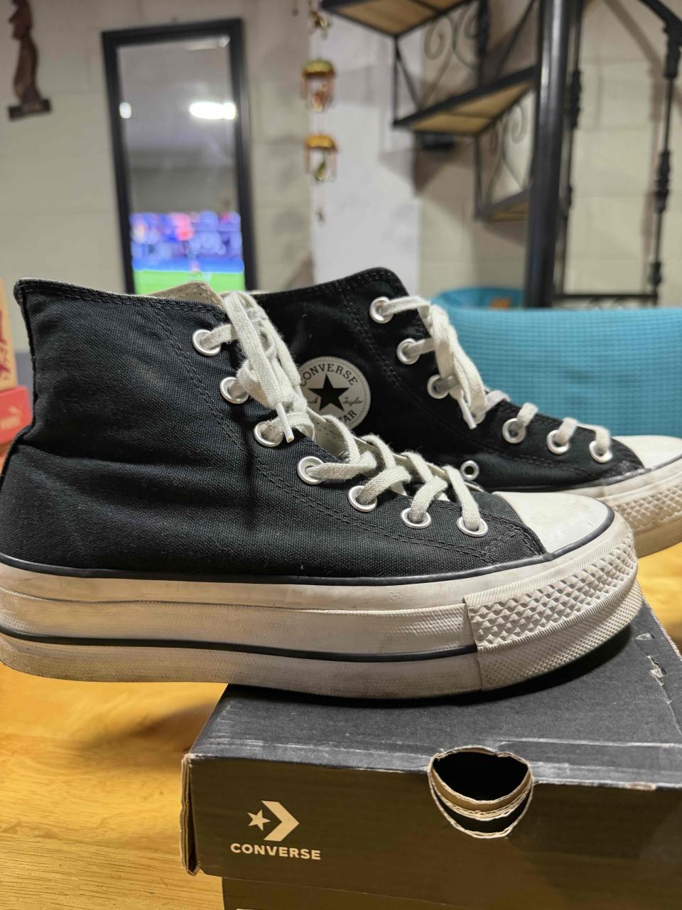 Zapatillas Converse negras altas - miniatura 3