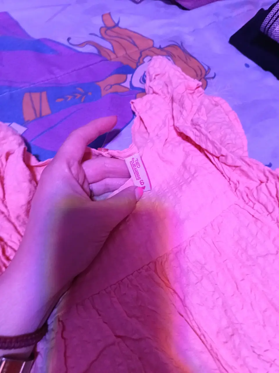 Vestido rosa claro - miniatura 2