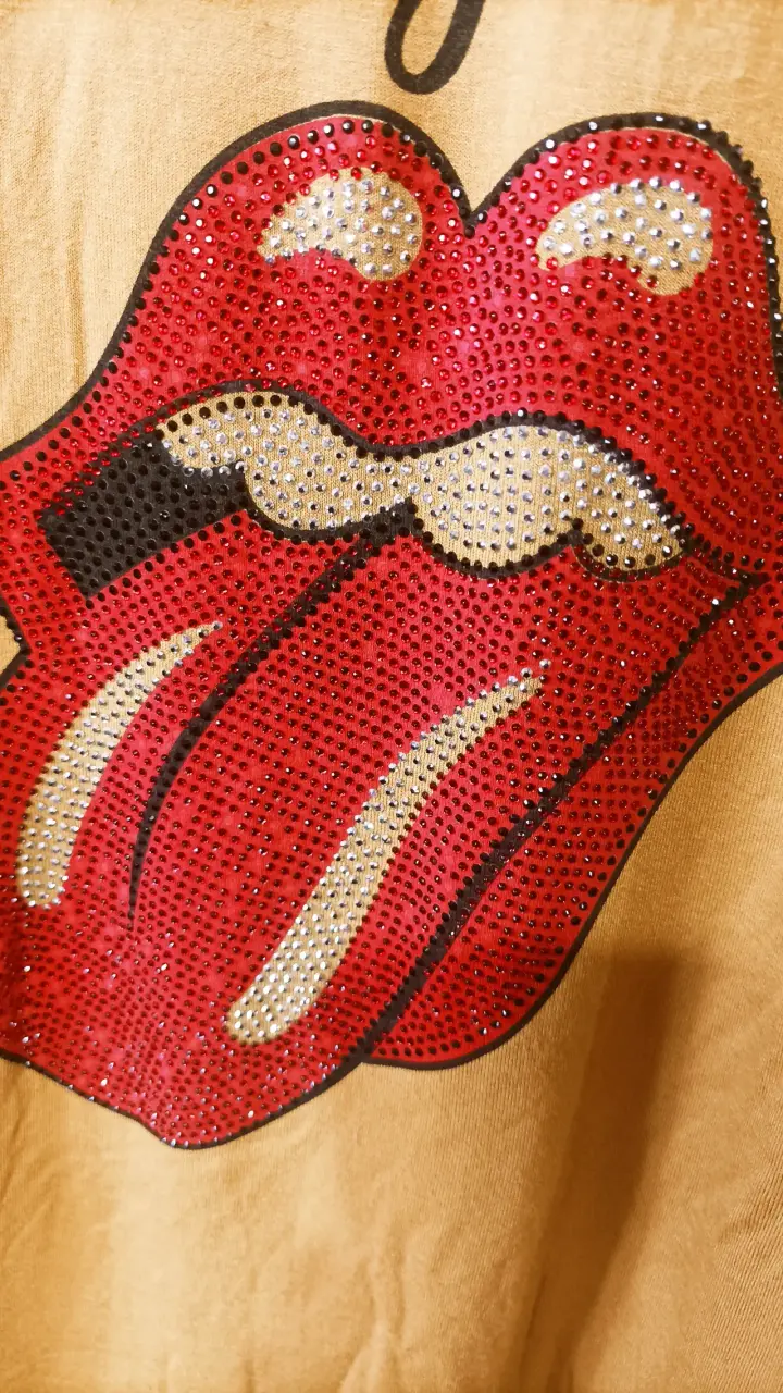 Camiseta amarilla Rolling Stones - miniatura 2