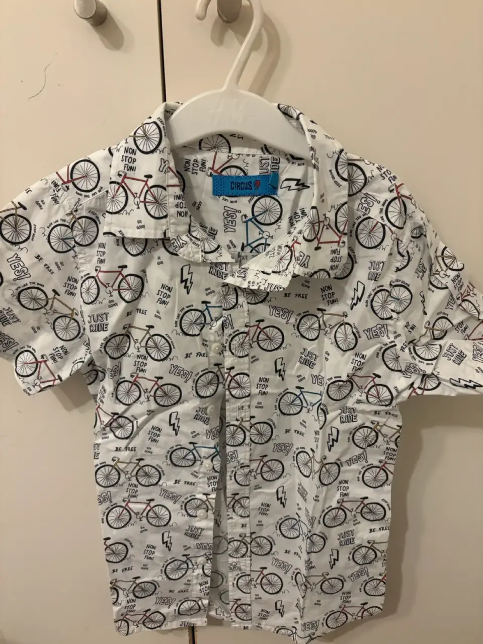 Camisa estampado bicicletas