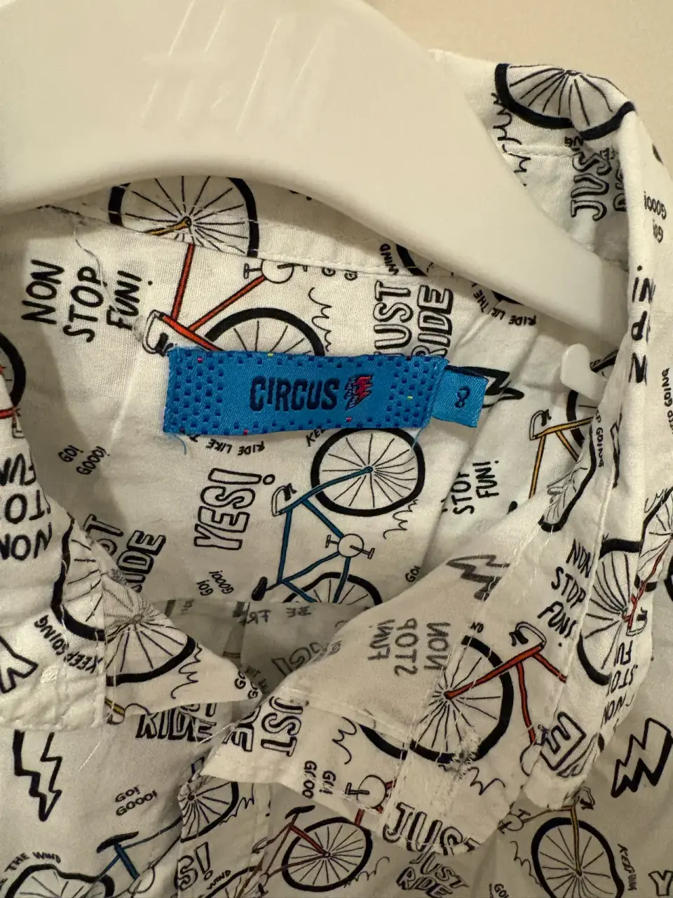 Camisa estampado bicicletas - miniatura 2