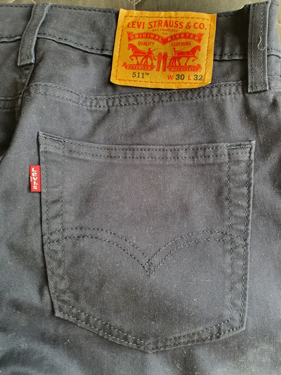 Jeans Levi's 511 azul oscuro - miniatura 1
